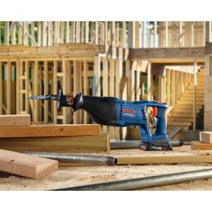 Bosch CRS180-B15-RT 18V 1-1/8 In. D-Handle Reciprocating Saw Kit with (1) CORE18V 4.0 Ah Compact Battery Reconditioned