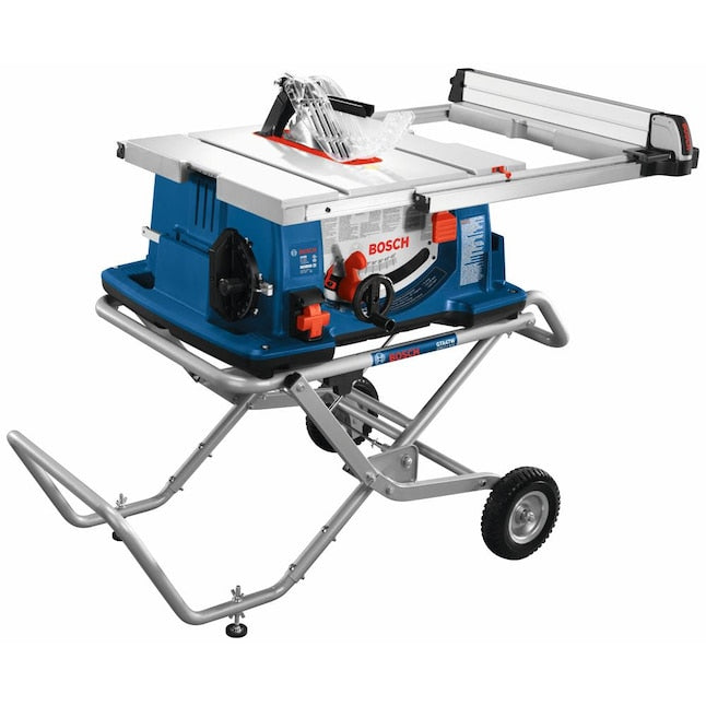 Bosch 4100-10 10 In. Worksite Table Saw with Gravity-Rise Wheeled Stand, New LOCAL PICK UP ONLY