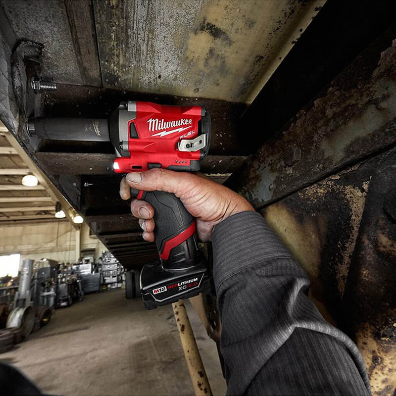 Milwaukee 2555-20 M12 FUEL 1/2 in. Stubby Impact Wrench New