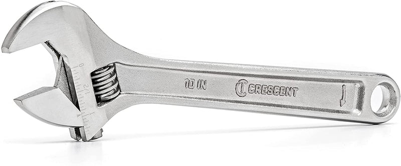 Crescent AC210VS Chrome 10 in. Adjustable Wrench - Carded New