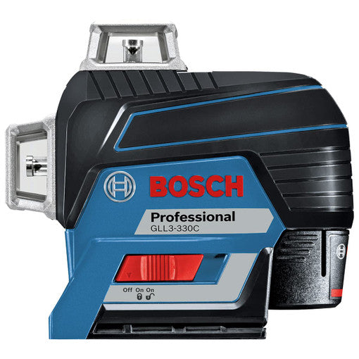 Bosch GLL3-330C 360 Degree Connected Three-Plane Leveling and Alignment-Line Laser, New