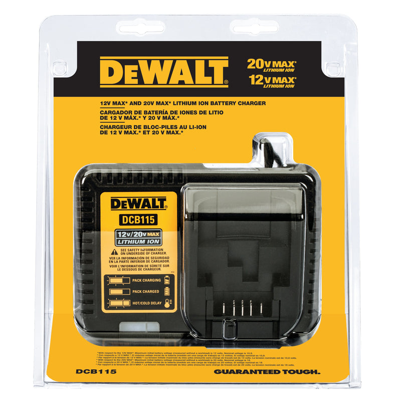 DeWALT DCB115 12V MAX - 20V MAX Lithium Ion Battery Charger New
