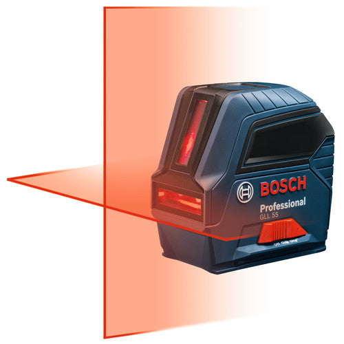 Bosch GLL55-RT Professional Self-Leveling Cross-Line Laser, Reconditioned