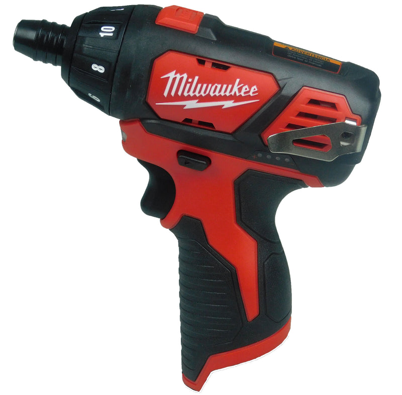 Milwaukee 2401-20 M12 1/4 in. Hex Screwdriver Tool Only, New