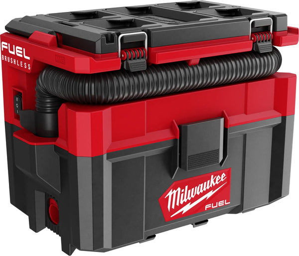 Milwaukee 0970-80 M18 FUEL PACKOUT 2.5 Gallon Wet/Dry Vacuum, Reconditioned