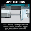 Makita XBP03Z-R 18V LXT Lithium‑Ion Cordless Compact Band Saw, Tool Only, Reconditioned