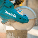 Makita XEC01PT1-R 36V 18V X2 LXT Brushless 9 in. Power Cutter Kit, with AFT, Electric Brake, 4 Batteries 5.0 Ah, Reconditioned