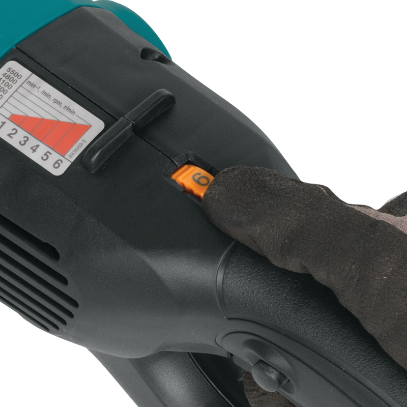 Makita PK5011CX1-R 5 in. Electronic Stone Polisher with Splash Guard, Reconditioned