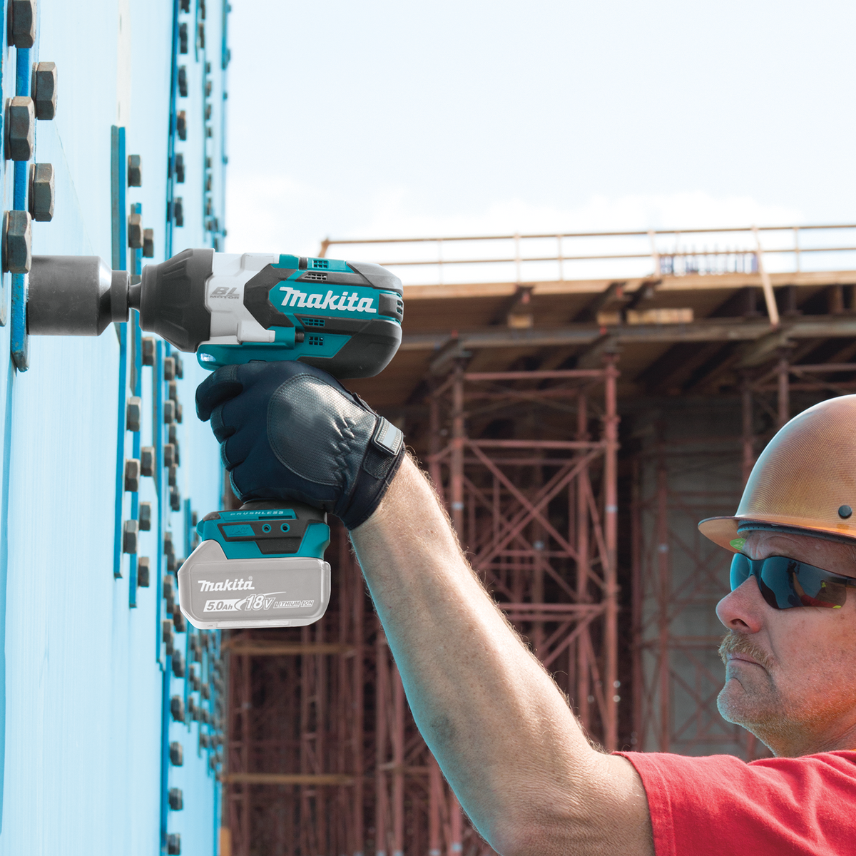 Makita XWT08Z-R 18V LXT Lithium‑Ion Brushless Cordless High‑Torque 1/2