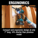 Makita XPH14T-R 18V LXT Lithium‑Ion Brushless Cordless 1/2 in. Hammer Driver‑Drill Kit 5.0Ah, Reconditioned