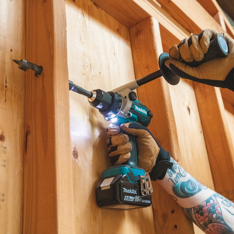 Makita XPH14T-R 18V LXT Lithium‑Ion Brushless Cordless 1/2 in. Hammer Driver‑Drill Kit 5.0Ah, Reconditioned