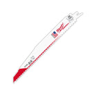 Milwaukee 48-00-5026 9 in. 5 TPI The Ax Sawzall Blade 5 Pk, New