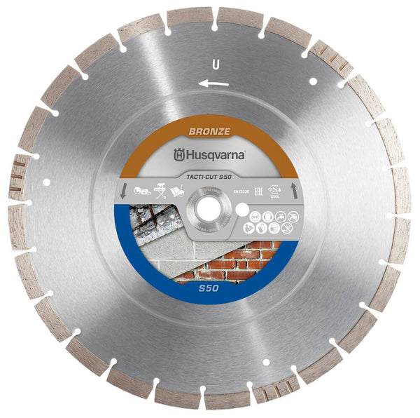 Husqvarna 14 in. Tacti-Cut S50 118 1Dp-20Mmb Diamond Blade, New