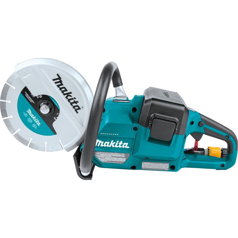 Makita XEC01PT1-R 36V 18V X2 LXT Brushless 9 in. Power Cutter Kit, with AFT, Electric Brake, 4 Batteries 5.0 Ah, Reconditioned