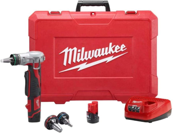 Milwaukee 2474-82 M12 Cordless PEX Expander Kit 2 Batteries, Reconditioned