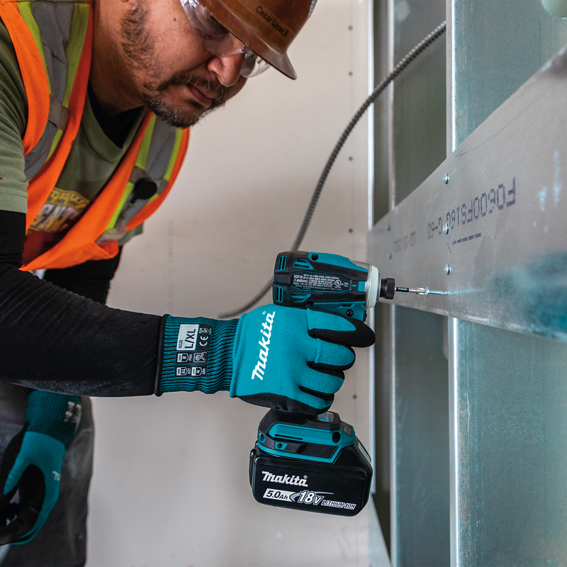 Makita XDT19T-R 18V LXT Lithium‑Ion Brushless Cordless Quick‑Shift Mode 4‑Speed Impact Driver Kit 5.0Ah, Reconditioned