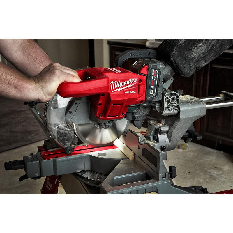 Milwaukee 2733-20 M18 FUEL 7-1/4 in. Dual Bevel Sliding Compound Miter Saw Tool Only, New