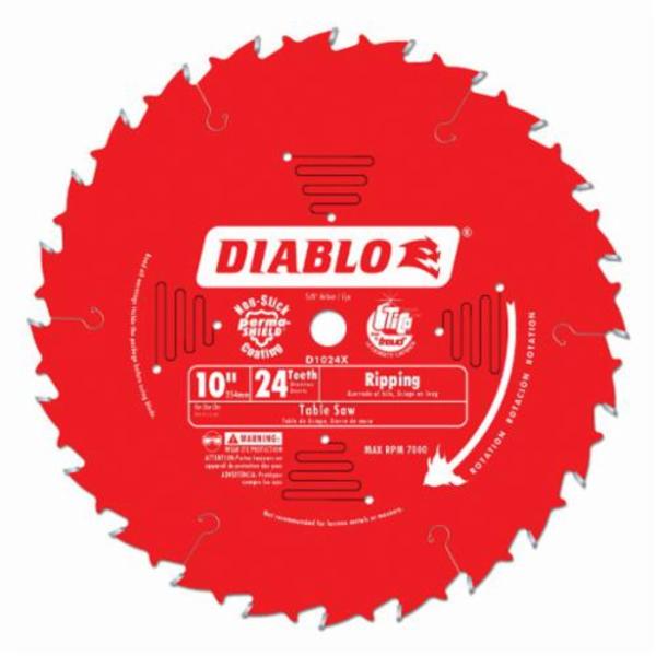 Diablo D1024X 10 in. x 24 Tooth Ripping Saw Blade, New