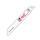 Milwaukee 48-00-5091 6 in. 8/12 TPI Sawzall Blades 5 Pk, New