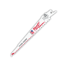Milwaukee 48-00-5035 6 in. 5 TPI Sawzall Blades 5 Pk, New