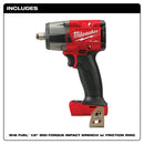 Milwaukee 2962-80 M18 FUEL 18V 1/2 in. Mid-Torque Impact Wrench - Bare Tool, Reconditioned