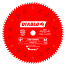 Diablo D1280X 12 in. x 80 Tooth Fine Finish Saw Blade, New