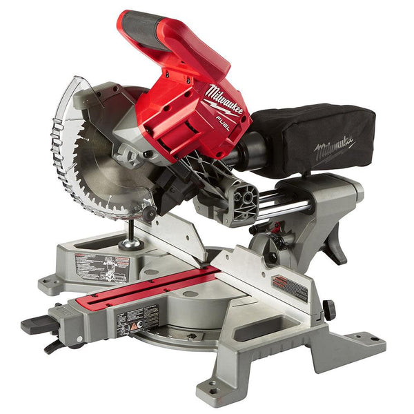 Milwaukee 2733-20 M18 FUEL 7-1/4 in. Dual Bevel Sliding Compound Miter Saw Tool Only, New