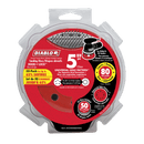 Diablo DCD050080H50G 5 in. 80 Grit ROS Hook & Lock Discs, New