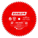 Diablo D1060X 10 in. x 60 Tooth Fine Finish Saw Blade, New