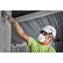 Milwaukee 48-73-4002 3 Pack N95 Valved Respirator with Gasket, New