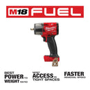 Milwaukee 2960-80 M18 FUEL 3/8 Impact Wrench with Friction Ring Bare Tool, Reconditioned