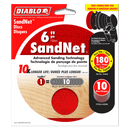Diablo DND060180H10I 6 in. 180 Grit SandNET Discs with Connection Pad, New