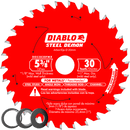 Diablo D053830FMX 5‑3/8 in. x 30 Tooth Steel Demon Carbide-Tipped Saw Blade for Metal, New