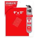 Diablo DCS911080S04G 9 in. x 11 in. 80-Grit Sanding Sheet, New