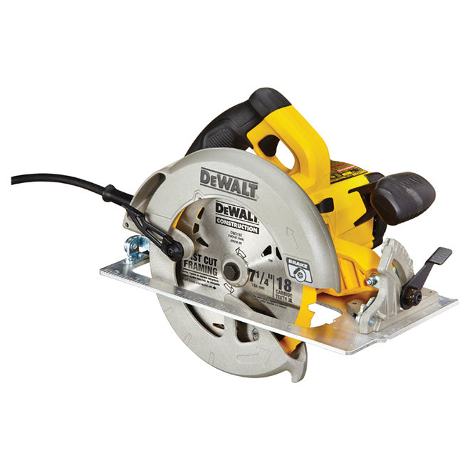 DeWALT DWE575SBR 15 Amp Corded 7-1/4 in. Lightweight Circular Saw with Electric Brake, (Reconditioned) - ToolSteal.com