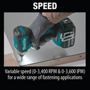 Makita XDT13SM1 18V LXT Lithium‑Ion Brushless Cordless Impact Driver Kit 4.0Ah, New