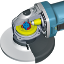 Makita GA4542C-R 4‑1/2" SJS™II High‑Power Angle Grinder, (Reconditioned) - ToolSteal.com