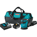 Makita XOB01T-R 18V LXT Lithium‑Ion Cordless 5 in. Random Orbit Sander Kit 5.0Ah, Reconditioned