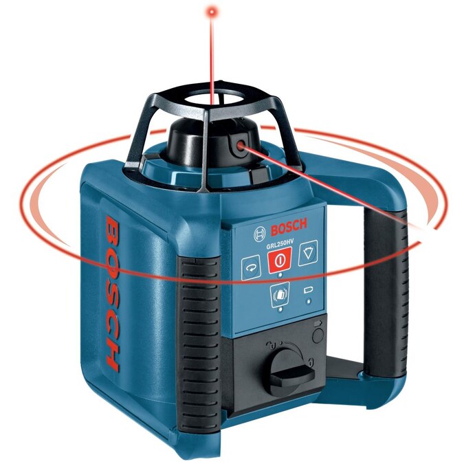 Bosch GRL250HVCK-RT Self-Leveling Rotary Laser Kit, Reconditioned
