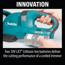 Makita XHU04Z 36V 18V X2 LXT 25‑1/2 in. Hedge Trimmer, Tool Only, New