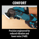 Makita TM3010CX1 Oscillating Multi‑Tool Kit, New