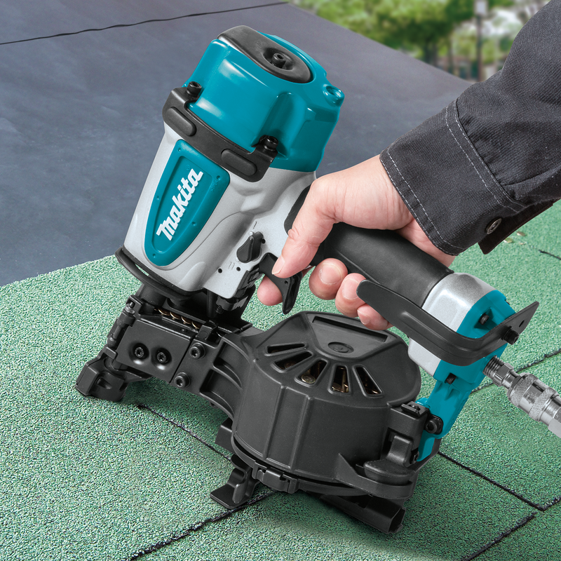 Makita AN454 1‑3/4" Coil Roofing Nailer, (New) - ToolSteal.com