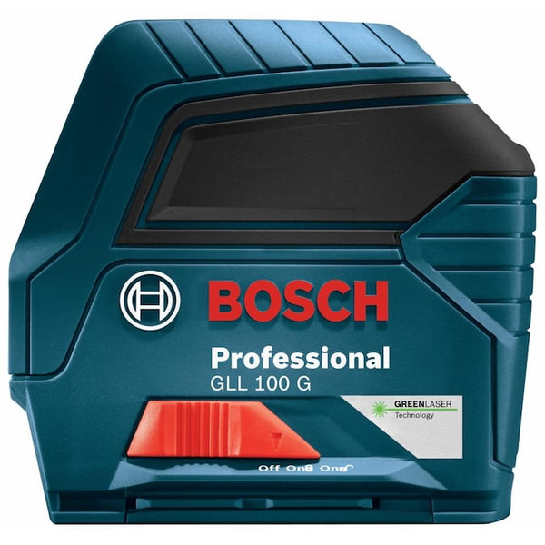 Bosch GLL100GX-RT Green-Beam Self-Leveling Cross-Line Laser, Reconditioned