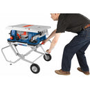 Bosch 4100-10 10 In. Worksite Table Saw with Gravity-Rise Wheeled Stand, New LOCAL PICK UP ONLY