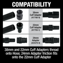 Makita XCV25ZUX-R 36V 18V X2 LXT Brushless 4 Gallon HEPA Filter Dry Dust Extractor/Vacuum, AWS, Tool Only, Reconditioned