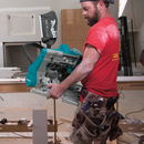 Makita XSL06PT-R 18V X2 36V LXT Lithium‑Ion Brushless Cordless 10 in. Dual‑Bevel Sliding Compound Miter Saw with Laser Kit 5.0Ah, Reconditioned - PICK UP ONLY