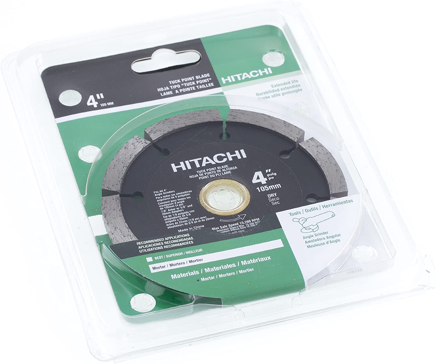 Metabo HPT 728728 4-Inch Diamond Tuck Point Saw Blade for Concrete and