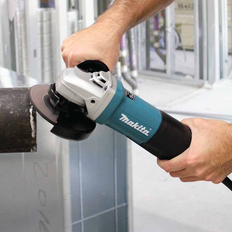 Makita 9565PC-R 5" SJS™ High‑Power Paddle Switch Angle Grinder, (Reconditioned) - ToolSteal.com