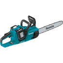 Makita XCU04PT1-R 36V 18V X2 LXT Brushless 16 in. Chain Saw Kit with 4 Batteries 5.0Ah, Reconditioned