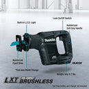 Makita XRJ07ZB 18V LXT® Lithium‑Ion Sub‑Compact Brushless Cordless Recip Saw, (Tool Only) (New) - ToolSteal.com